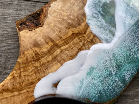 Olive Wood Charcuterie Board - AURABAGS SHOP