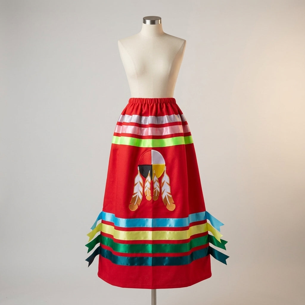 Four direction Ribbon Skirt