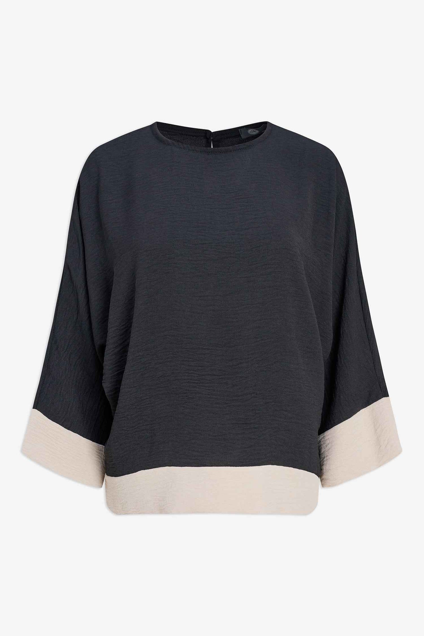 Women's Color-Block Woven Top