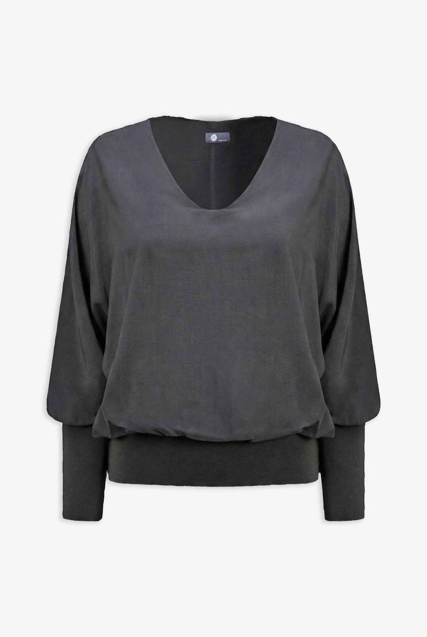 Women's Woven V-Neck Top