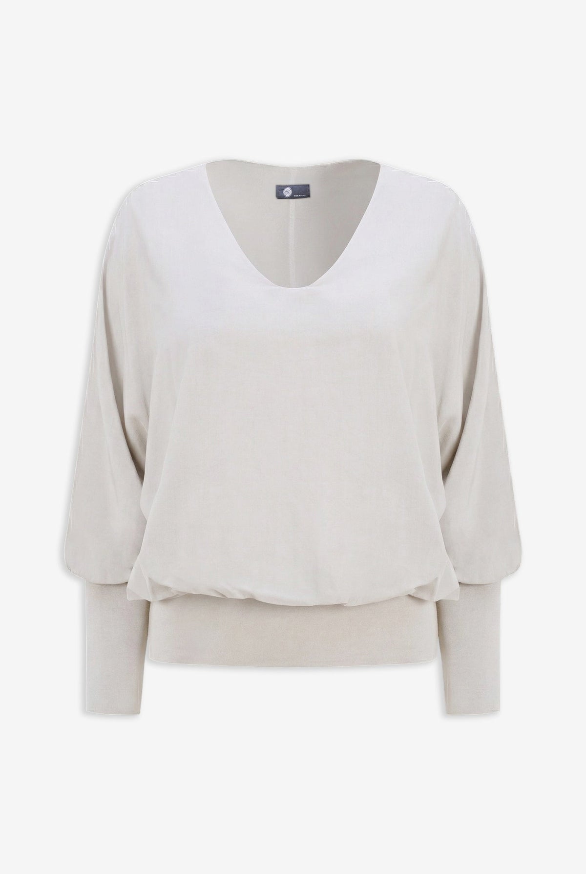 Women's Woven V-Neck Top
