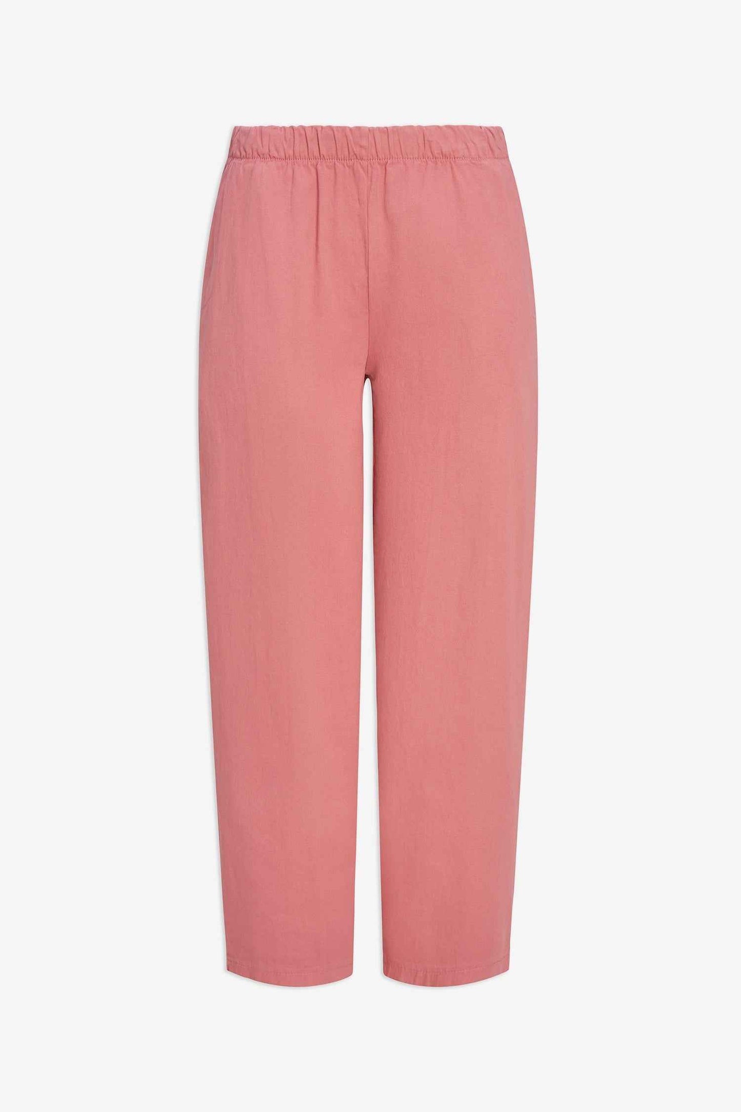 Women's Woven Barrel-Leg Pull-On Pants