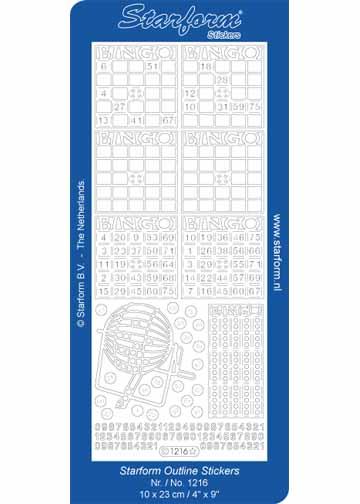 Deco Stickers - Bingo
