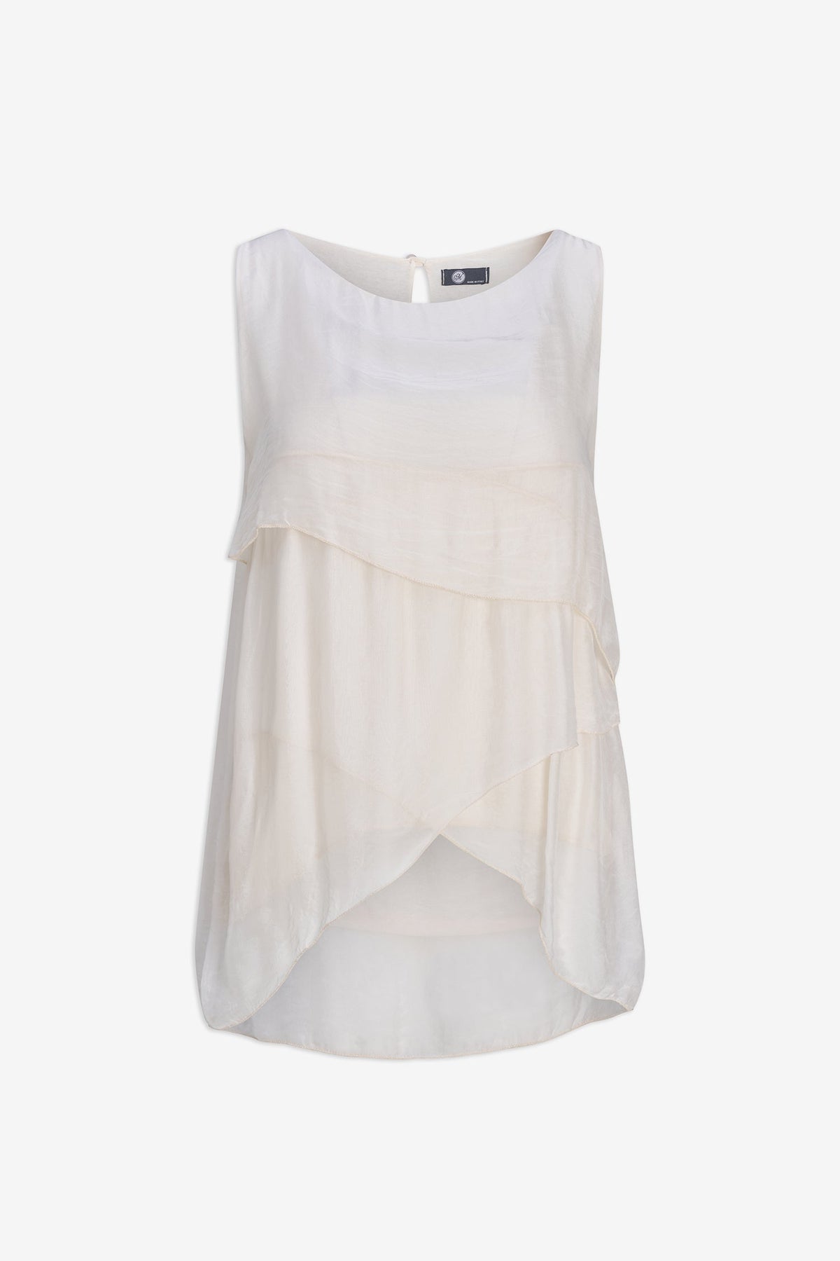 Women's Sleeveless Crew-Neck Top