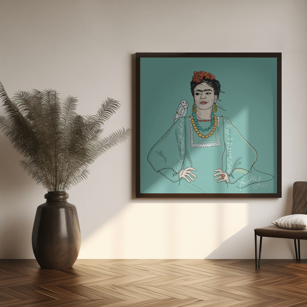 Wandbild Frida