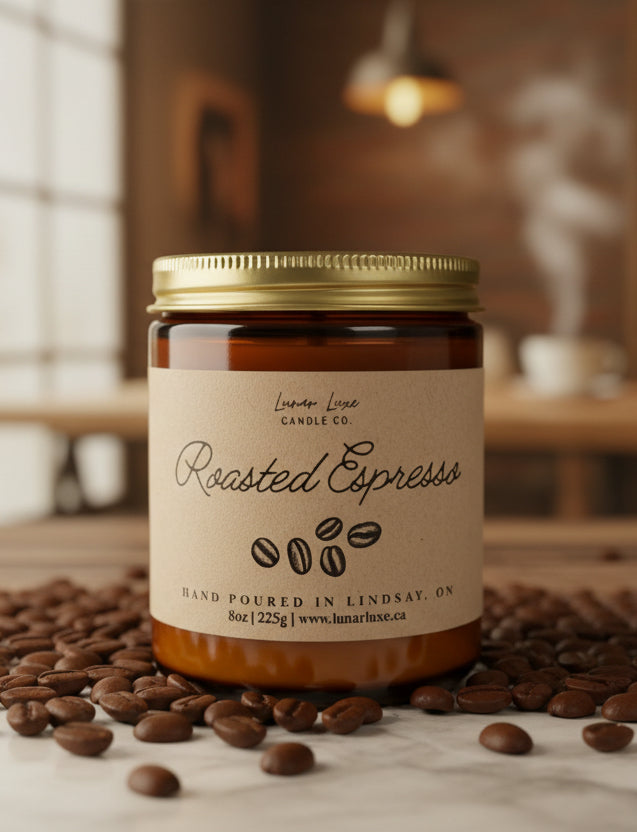 Roasted Espresso Kerze - Klassisch