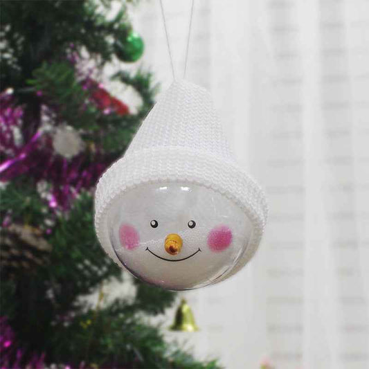 Snowman Christmas Ball Ornaments