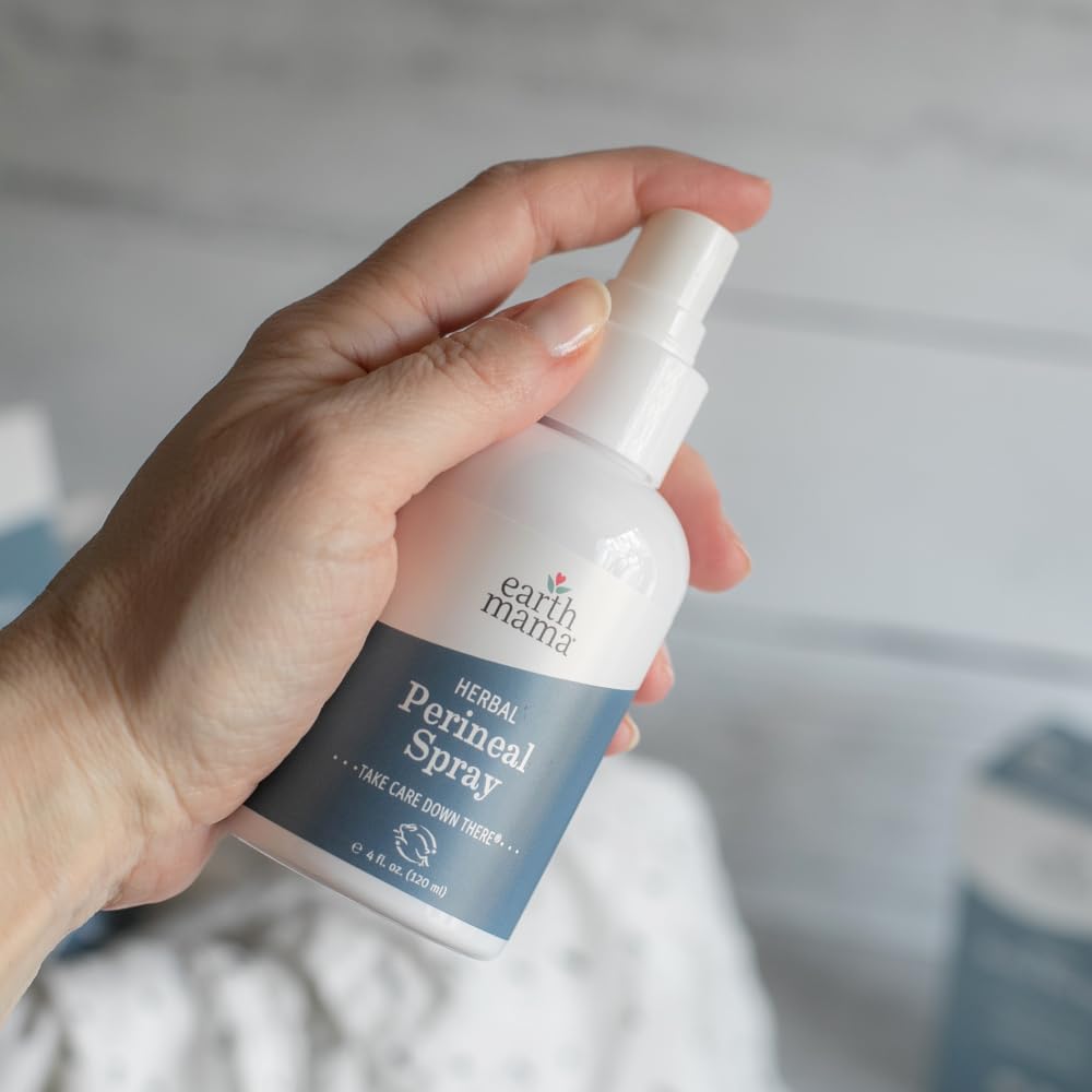 Earth Mama Herbal Perineal Spray for Pregnancy and Postpartum, 120ml ๐ All In One Marketplace Canada