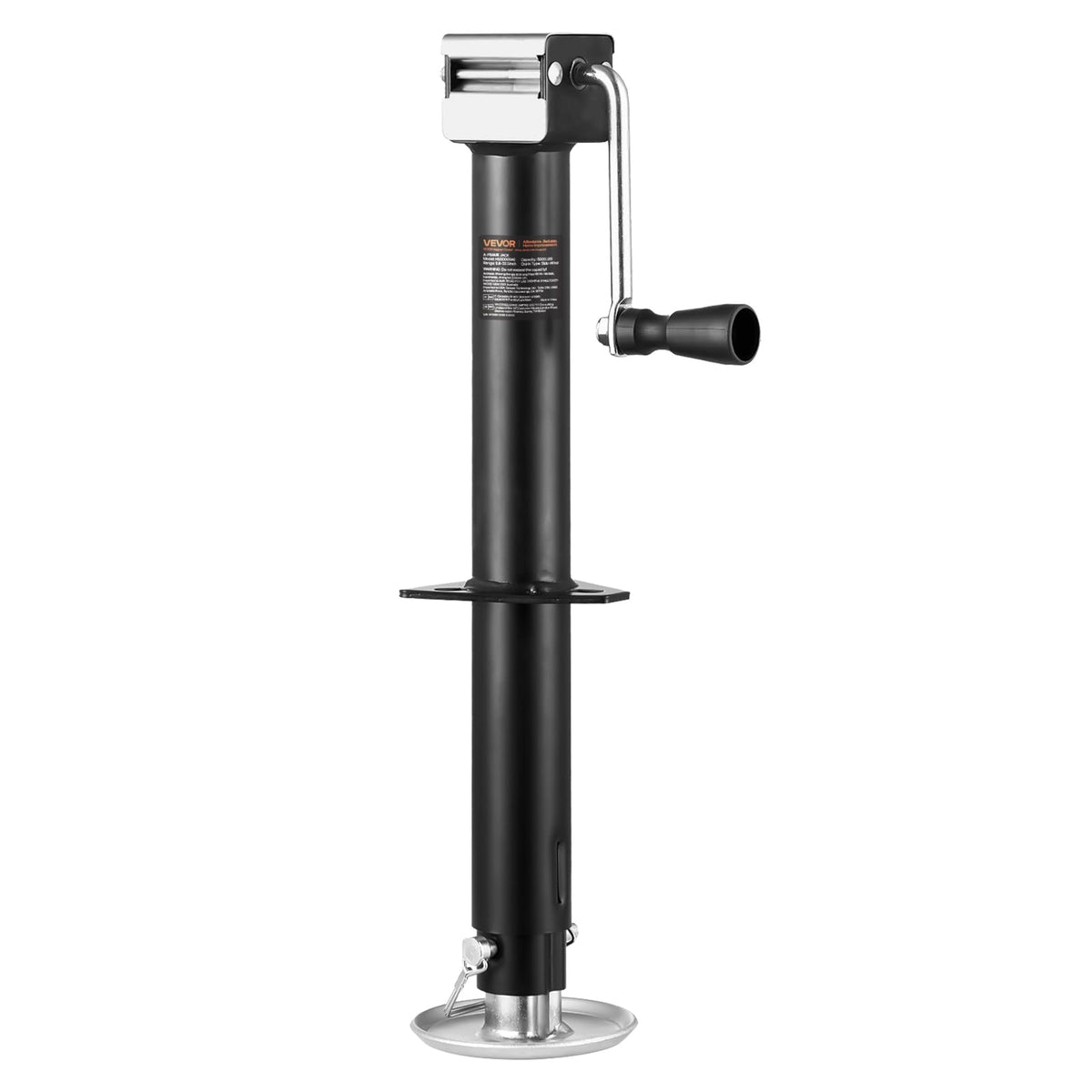 VEVOR A-Frame Trailer Jack, 5000 lbs Dynamic Load Capacity, Trailer Jack Stand with Handle & Rectangular Footpad, 15-inch Vertical Travel, Suitable for RV, Horse, Utility Trailers, Yacht Trailers ๐ All In One Marketplace Canada