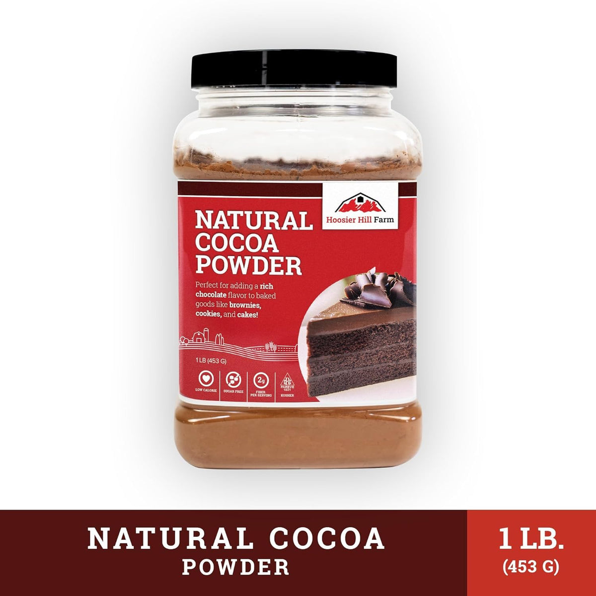 Hoosier Hill Farm Natural Cocoa Powder, 1 lb đ All In One Marketplace Canada