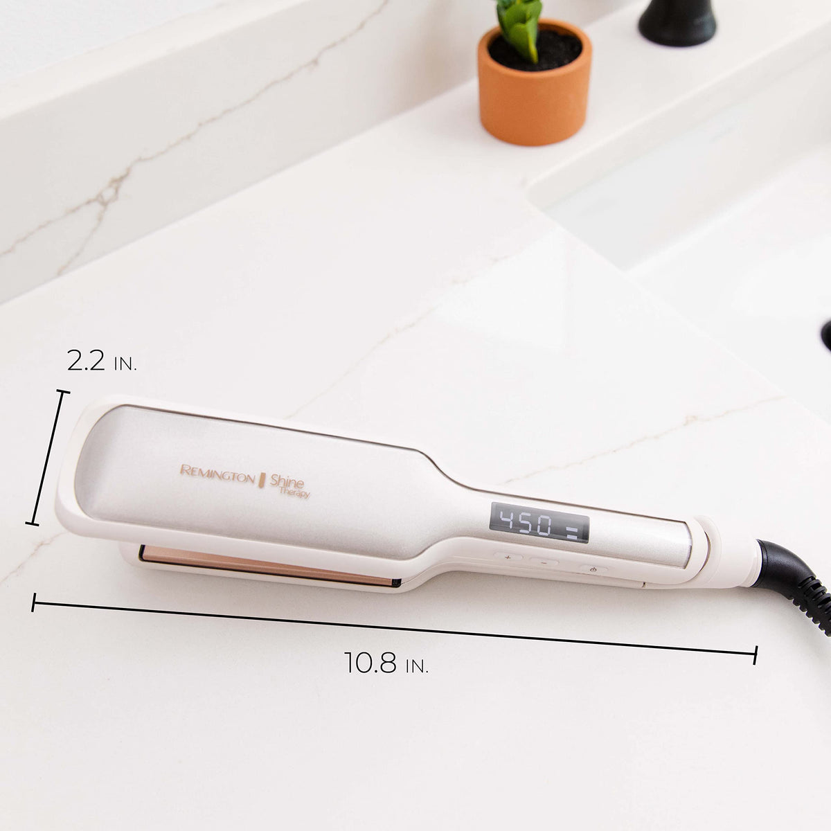 Remington Shine Therapy Argan Oil & Keratin Infused 2 Inch Hair Straightener/Flat Iron š All In One Marketplace Canada