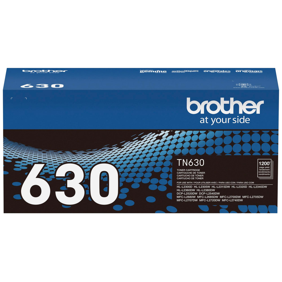 Brother Original TN630 Standard Yield Black Toner Cartridge, Original Toner Replacement cartridges, Toner for Brother Laser Printers HL-L2320D, DCP-L2520DW, MFC-L2700DW, MFC-L2720DW and More đ All In One Marketplace Canada