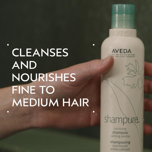 Aveda Shampure Nurturing Shampoo for Fine to Medium Hair | Gently Cleanses Hair | Daily Shampoo | 9% Naturally Derived* | Calming Aroma of Lavender & Ylang Ylang, 250ml 🍁 All In One Marketplace Canada