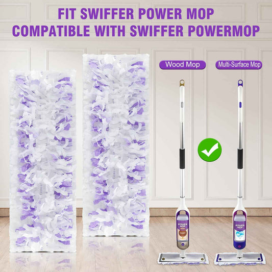 15 Pack Disposable Power Mop Refills Pads for Swiffer Power Mop,Spray Wet Pads Refill for Swiffer,Disposable Swifter Mopping Pads Refills for Multi-Surface Floor Cleaning 🍁 All In One Marketplace Canada