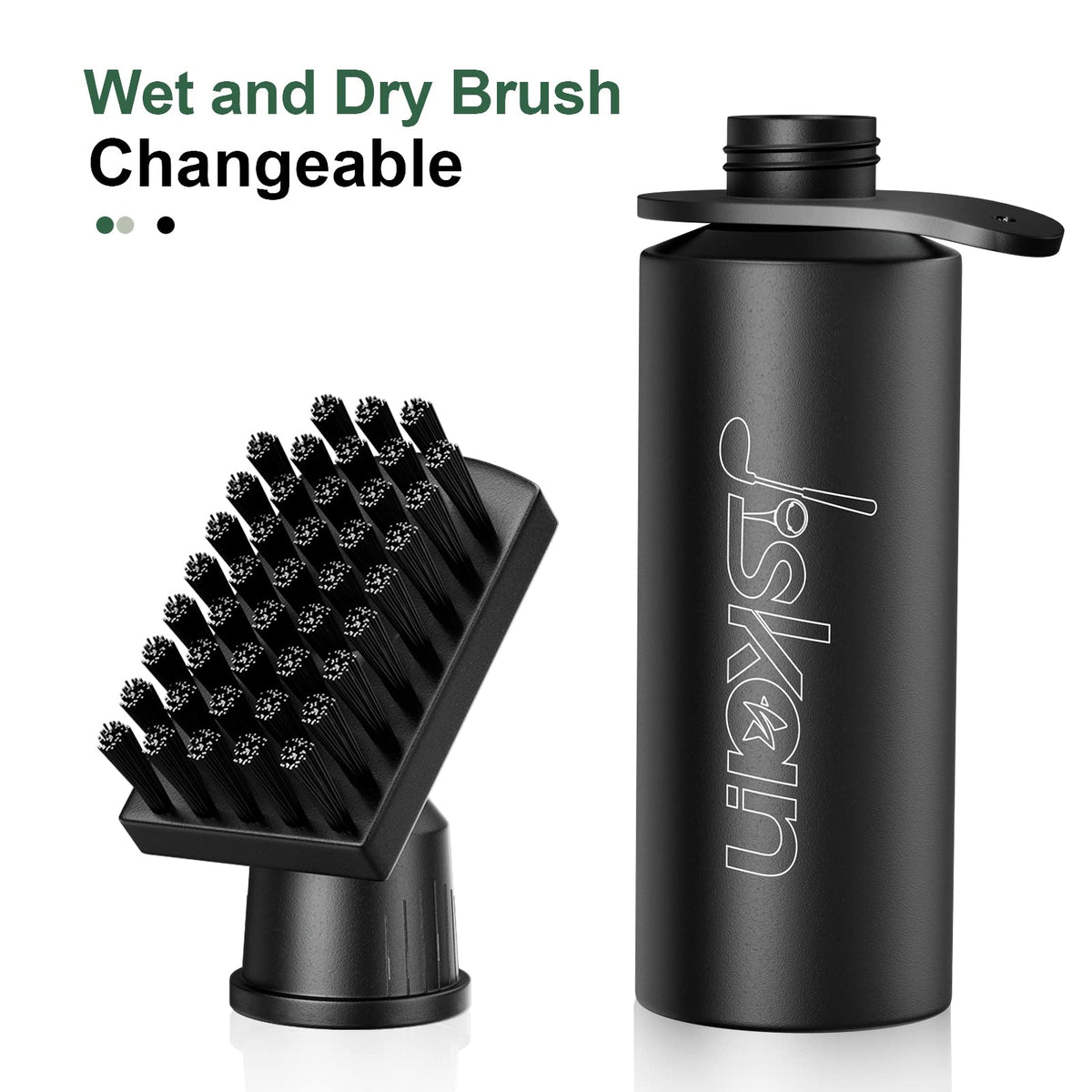 Jiskan Pro Golf Club Brush Cleaner with Retainer Clip and Squeeze Water Bottle 7.5 Inches Holds 4 Ounces of Water, Essentials Golf Accessories for Men Best Gifts for Men đ All In One Marketplace Canada