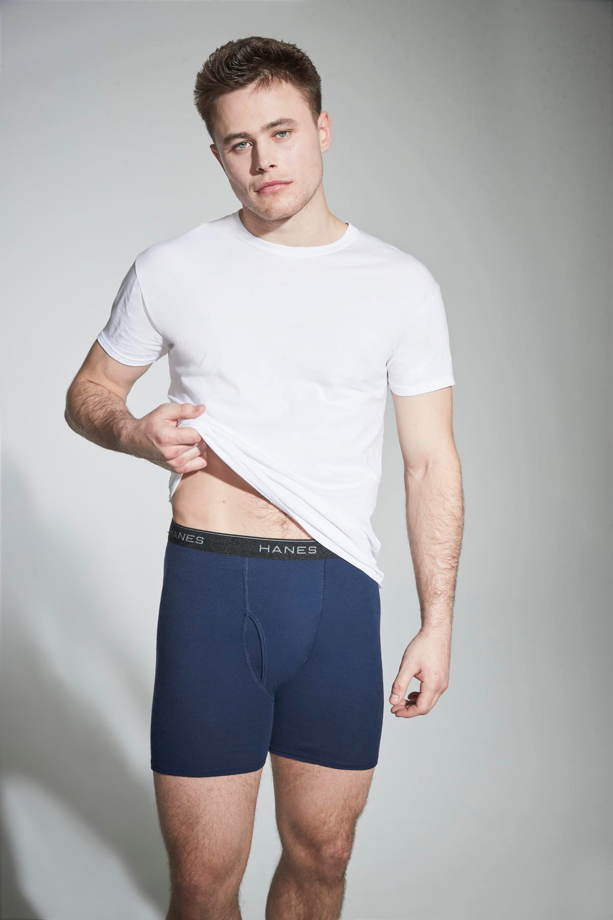 Hanes mens 4 Pack boxer briefs, Black/Grey, Medium US 🍁 All In One Marketplace Canada