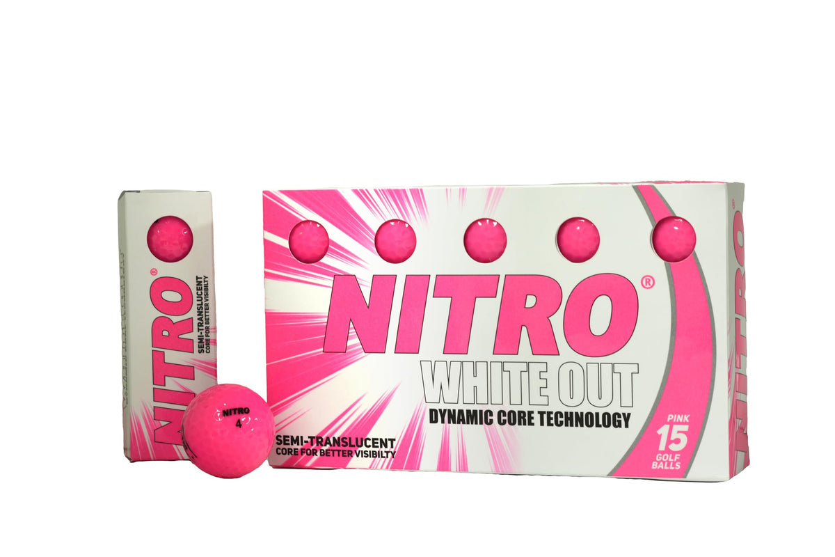 Nitro White Out Ball (15-Pack), Pink đ All In One Marketplace Canada