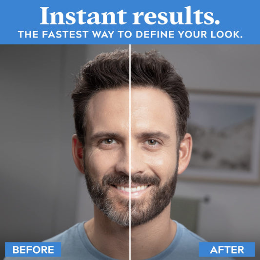 Just for Men 1-Day Beard & Brow Color, Temporary Color for Beard and Eyebrows, For a Fuller, Well-Defined Look, Up to 30 Applications, Black (1 Count) 🍁 All In One Marketplace Canada