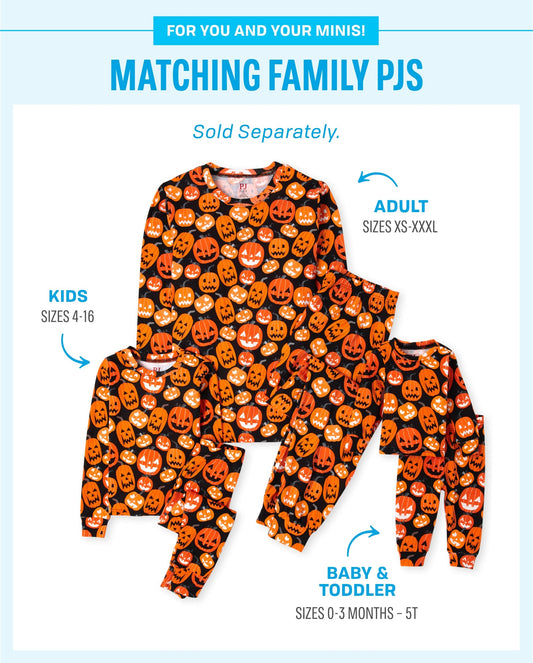 The Children's Place Kids' Family Matching, Halloween Pajama Sets, Cotton, Pumpkin Allover, 7