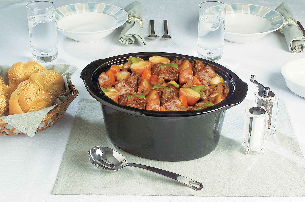 Crock-Pot Manual 7-Qt. Slow Cooker, Black ๐ All In One Marketplace Canada