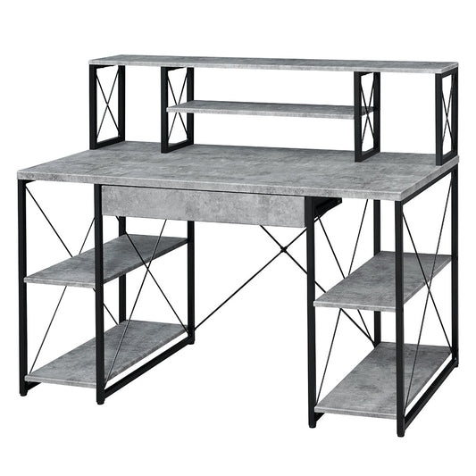 Gambetta Multi-Purpose Hutch Desk - Available in Multiple Colors