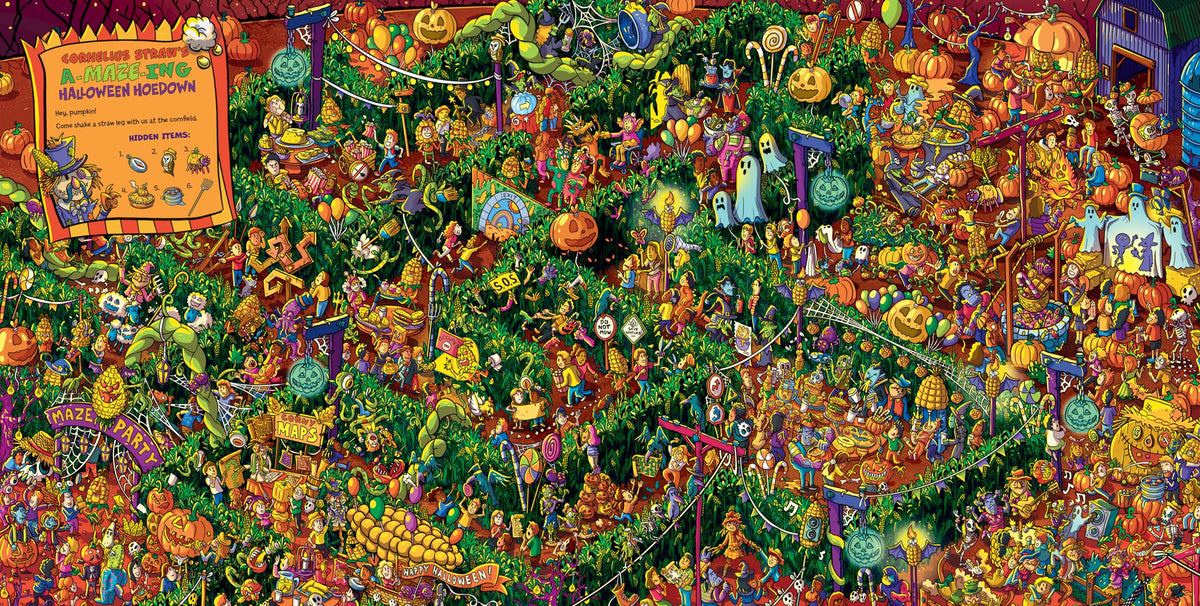 Halloween Search-and-Find Adventures: A Hunt Full of Tricks and Treats