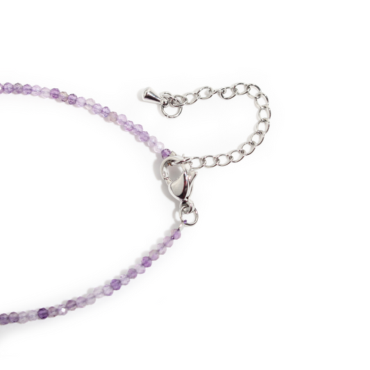 Amethyst Bracelet - 2-3mm