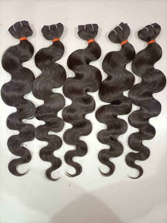 3 Bundle Deal "“ Indian Virgin Bodywave Hair-Save 10%