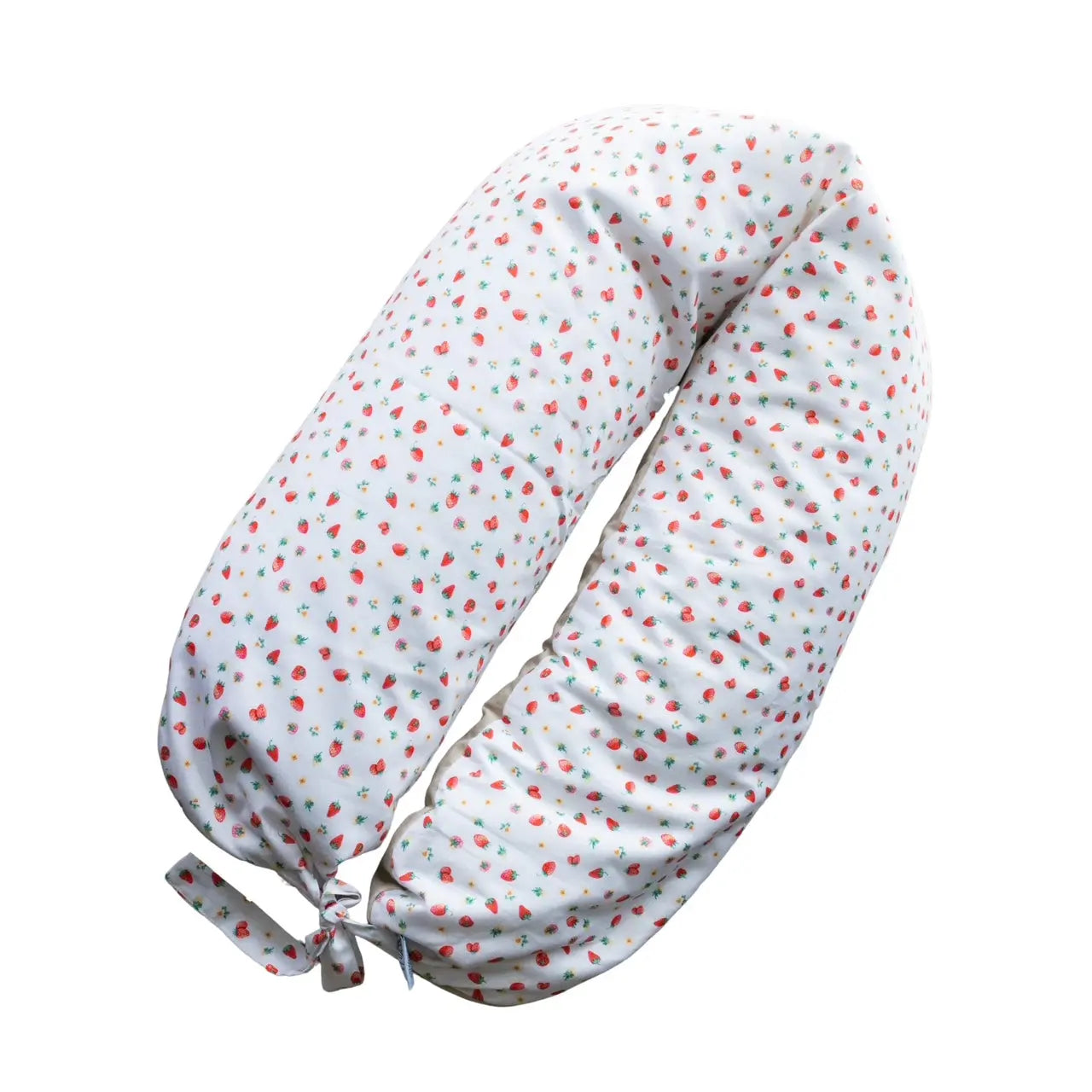 Coussin de maternité multifonctions "Fraises"