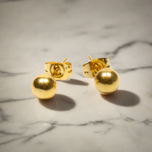 Ball Stud - Gold Plate