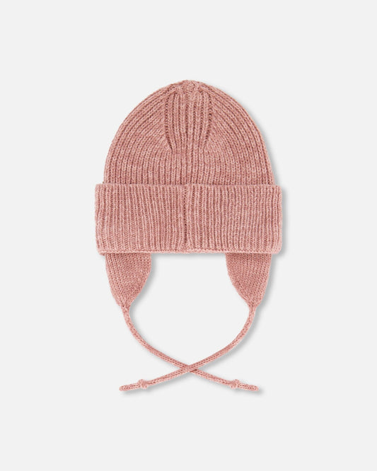 Baby Mid-Season Knit Hat Dusty Pink