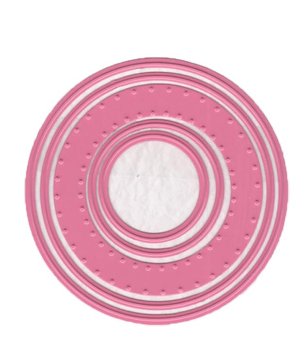 Stitching Dies - Happy Stitches Circle (5 pcs)