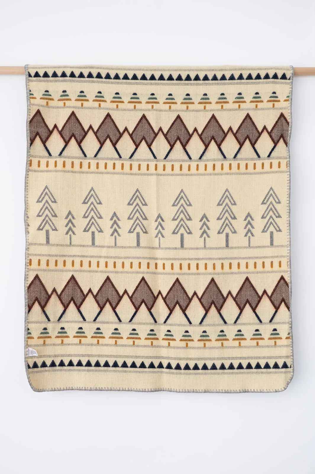 Tree Line Baby Blanket - Highlands