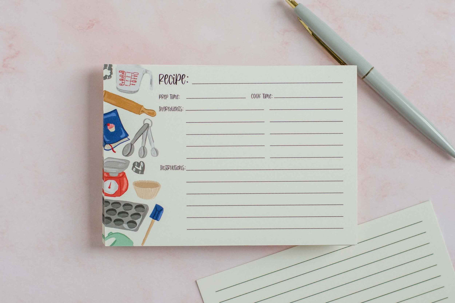 Baking Recipe Cards - 8PK