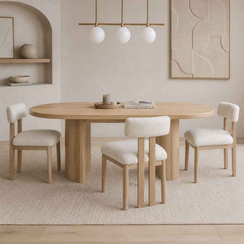 Swal Solid Ash Wood Dining Chair