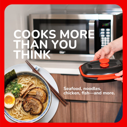Micro Grill Chef Pot™ - Microwave Cooking Pot