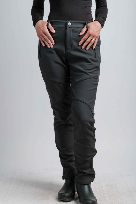 Women's Gray High Waist V2 Adventure Water Resistant Pants