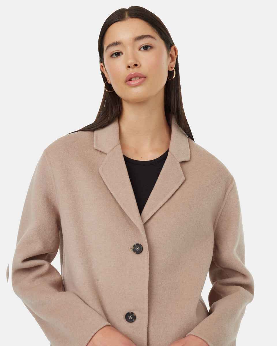 Wool Longline Coat