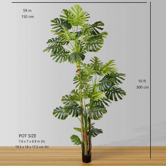 Pablo Künstliche Monstera Topfpflanze 10'