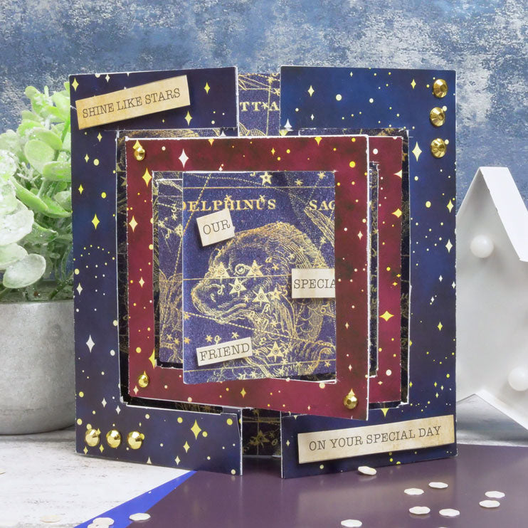 Luxury Shaped Card Blanks & Envelopes - Gatefold Frame