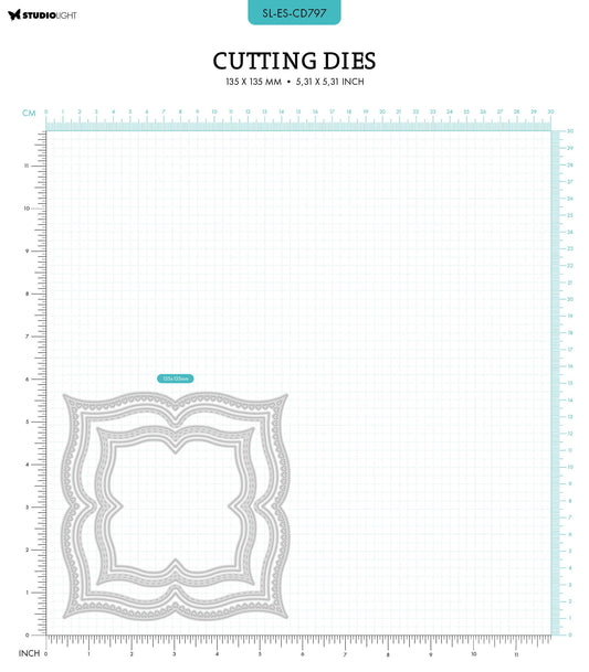 SL Cutting Dies Floral Accolade Essentials 6 PC