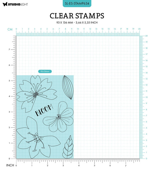SL Clear Stamp Floral Pop-Up Essentials 6 PC