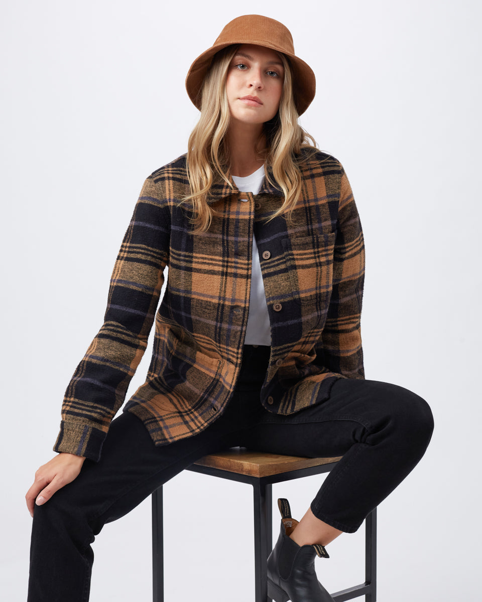 Flanell-Arbeitsjacke