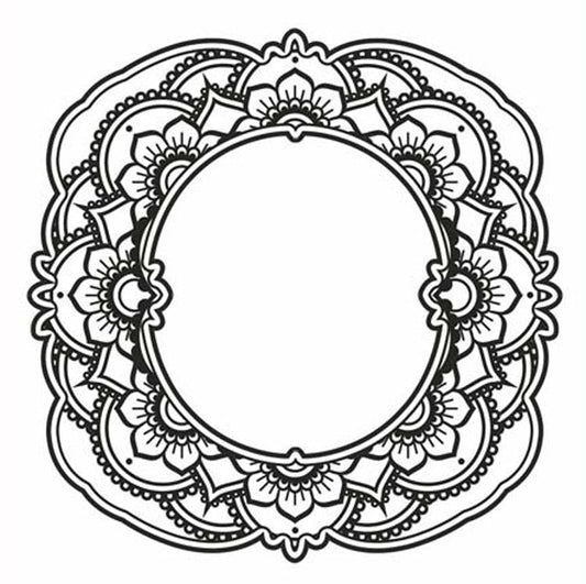 Creative Expressions Michelle's Floral Ring Stamp