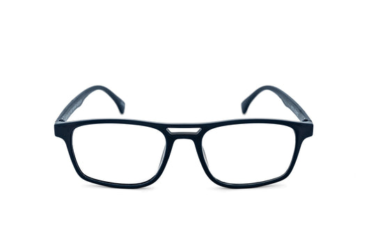 Boléro Channel — Rectangular Reading Glasses