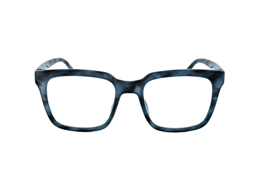 Boléro Coralie — Oversized Square Reading Glasses