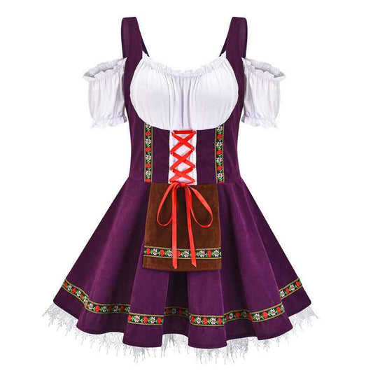 Women’s Beer Festival Costume – Oktoberfest-Inspired Performance Outfit & Party Dress
