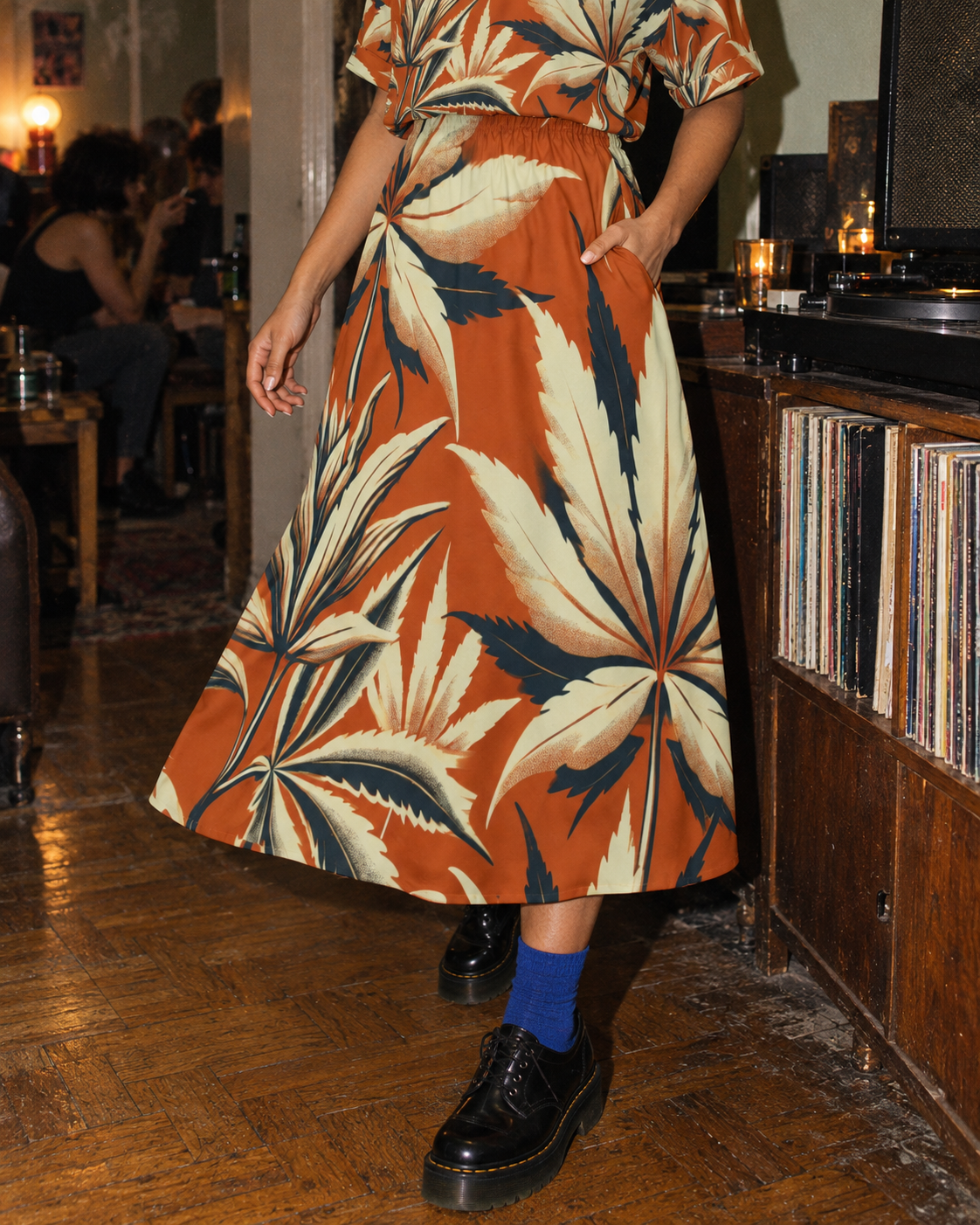 Cali Midi Pocket Dress