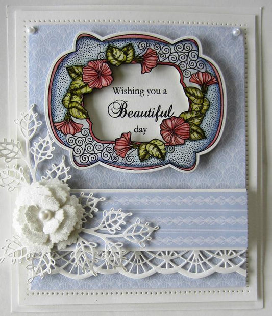 Creative Expressions Stamps - Sunny Nasturtium