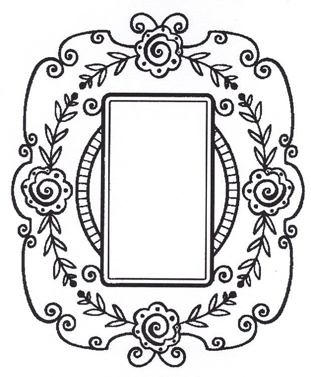 Creative Expressions Stamps - Petal Garland